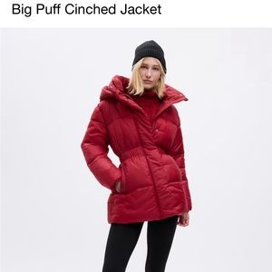 Gap - Big Puff Cinched Jacket - Size XXS